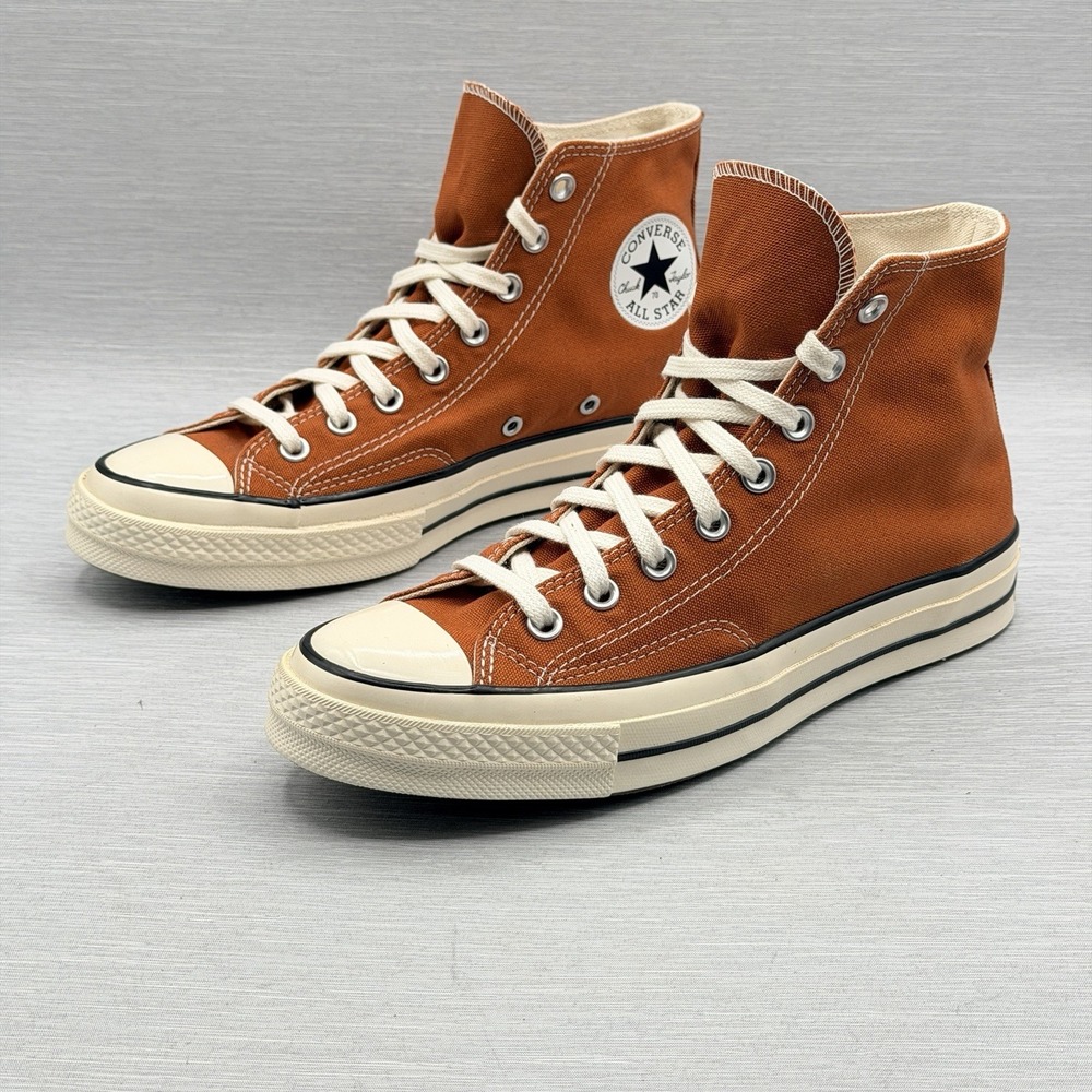 Converse Chuck 70 Men's 8.5 Sneakers Burnt Orange High Top 165504C Women's 1.5